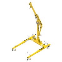 H-Base Davit Arm System c/w Fall Arrest Recovery Device, Man Riding Winch & Brackets